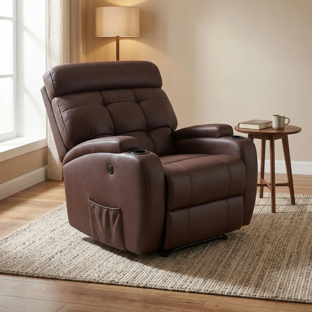 Poltrona de Couro Premium