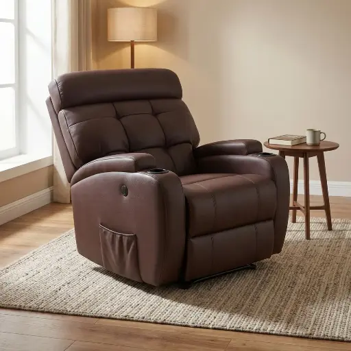 Poltrona de Couro Premium